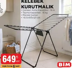 KELEBEK KURUTMALIK